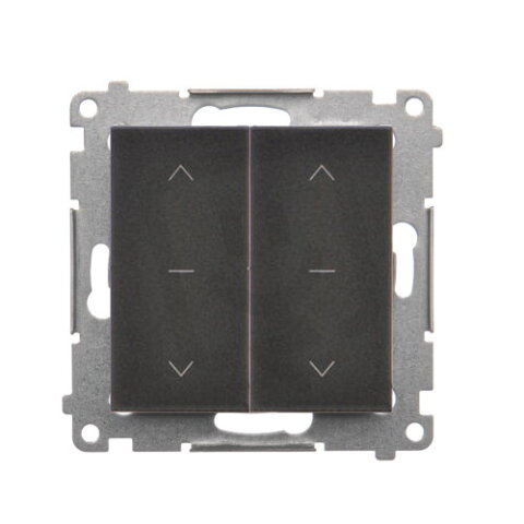 Ovladač žaluziový třípolohový 2 násobný