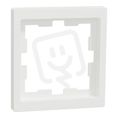 Rámeček Merten D-Life, jednonásobný, nordic white, plast SCHNEIDER MTN4010-6537