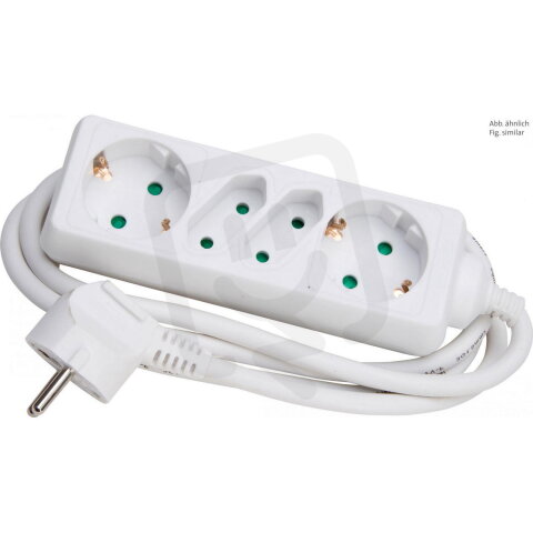 125902018 Multiple socket outlet 2+2-way