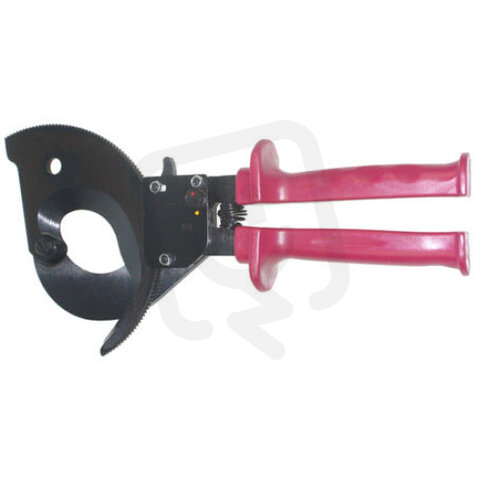 Ráčnové nůžky na kabely do průměru 52mm/380mm2,délka 260mm/hmotnost 0,9kg