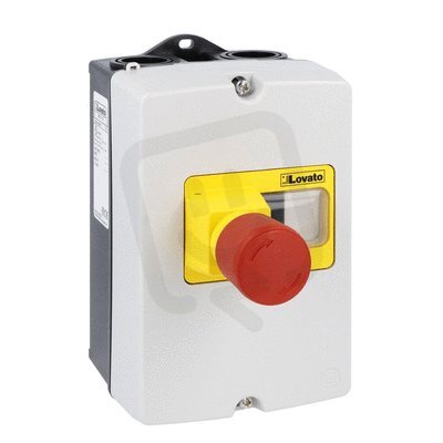 Lovato SM1Z1712P Kryt pro SM1P šířka 100mm s nouzovým tlačítkem