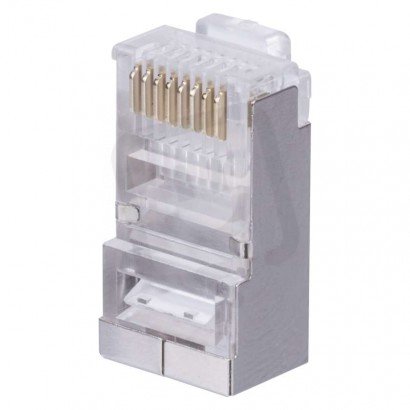 Konektor RJ45 pro FTP CAT6 (drát) CAT6 EMOS K0202