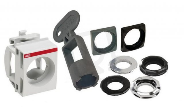 Kroužek hlavice chromovaný plast