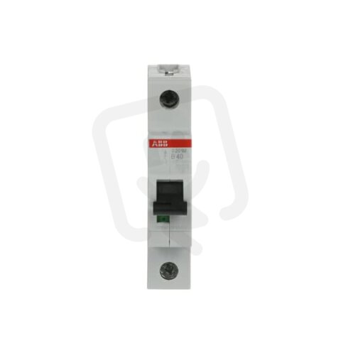 S201M-B40 1 fázový jistič 40 A char. B 10kA ABB 2CDS271001R0405
