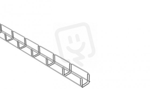 Žlab MERKUR 2 50/50 "A2"-vzdálenost 2m