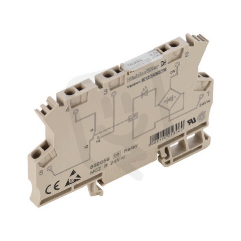Reléový modul MCZ R 24VDC 1CO AU TRAK WEIDMÜLLER 8790520000