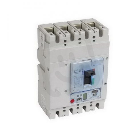 DPX3 630 ELEKTRONICKÁ SPOUŠŤ SG PRO VÝKONOVÝ JISTIČ 4P 400A 50kA LEGRAND 422153