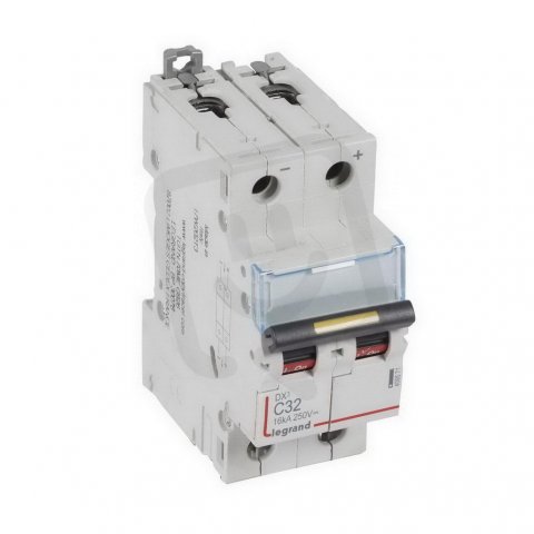 DX3 JISTIČ, CHAR. D,C 2 PÓLOVÝ, CHAR. C,32A 16KA LEGRAND 409571