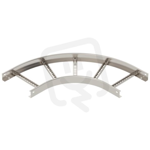 OBO LB 90 630 R3 A4 Oblouk 90° pro kabelový žebřík 60x300 Nerez
