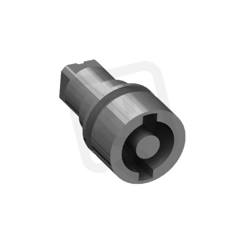 Vložka Doppelbart 5 mm pro plastový zámek SCHRACK WSTL3535--