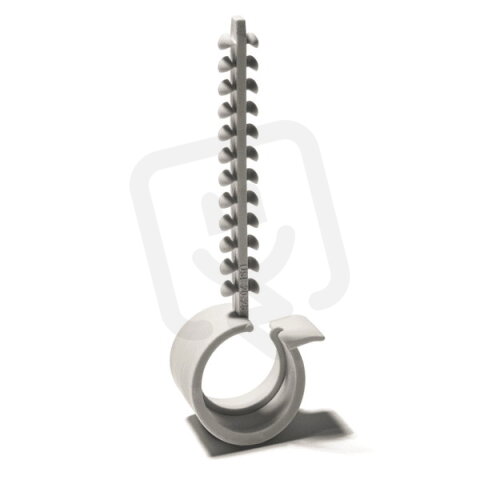 Jednoduchá příchytka flexibilní trubky 16-20mm, kolík 55mm