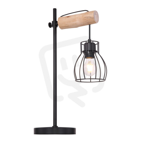 Stolní svítidlo MINA černá 1xE27, max. 40W 230V GLOBO 15326TN