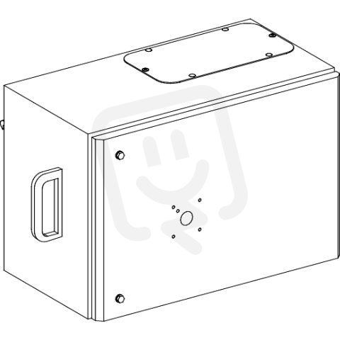 Vývodní skříň 160A NSXm, 3L + PEN SCHNEIDER KSB160DM5