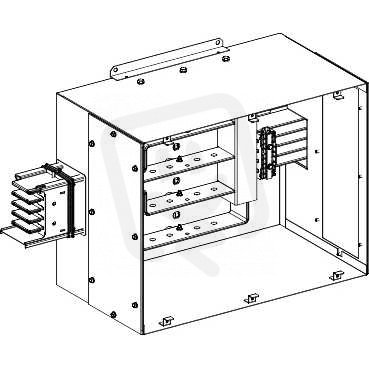 Schneider KSA630ABT4 Středová napájecí skříň 630 A