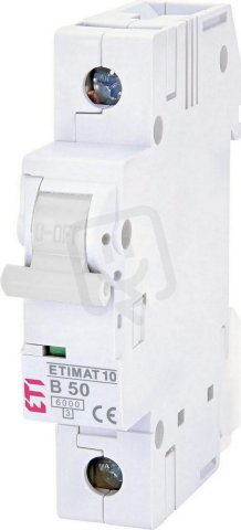 Jistič ETIMAT COLOUR 1p B50 6kA ETI 002100021