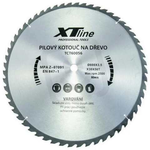 Kotouč pilový profi 600x3,5x30/56 zubů XTLINE TC60061