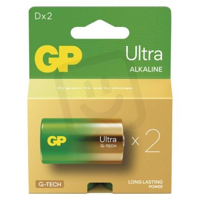 Alkalická baterie GP Ultra D (LR20) GP BATTERIES B02412