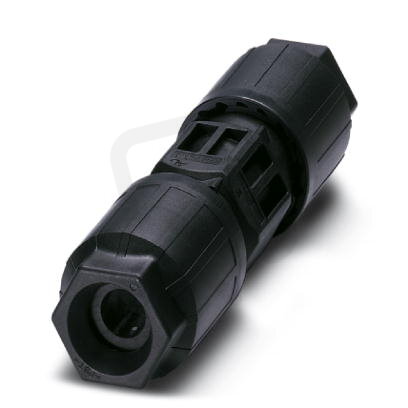 QPD C 4PE2,5 2X9-16 BK Spojka vedení QUICKON 1403836