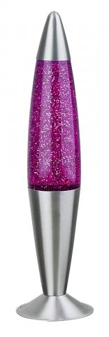 Glitter E14 G45 1x 25W IP20 fialová RABALUX 4115