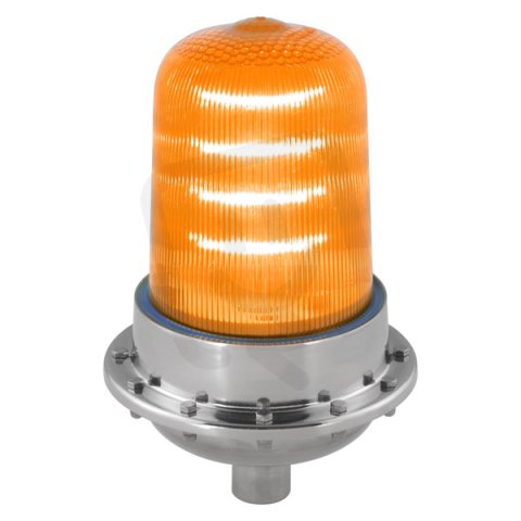 Maják LED ROTALLARM WP LED 90/240V, AC, IP67, 3/4'' G, oranžová, nerez 90232