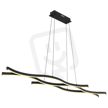 Závěsné svítidlo GERONIMO černá LED 35W 230V, 1270lm 3000K GLOBO 67206H