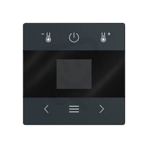 Kryt pro termostat prostorový s Bluetooth, antracitová ABB 2CKA006430A0417