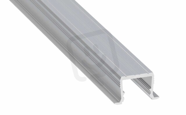 Vestavný hliníkový profil AL-PROFIL AXIN RAW NONANODIZED 2M GREENLUX GXLP1157