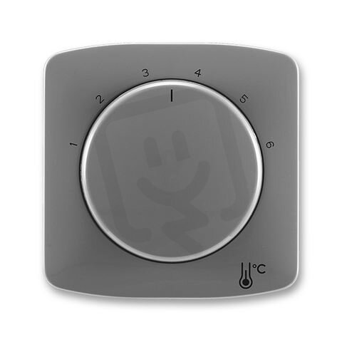 Kryt termostatu s otočným ovládáním, kouřová šedá ABB 3292A-A00300 S2