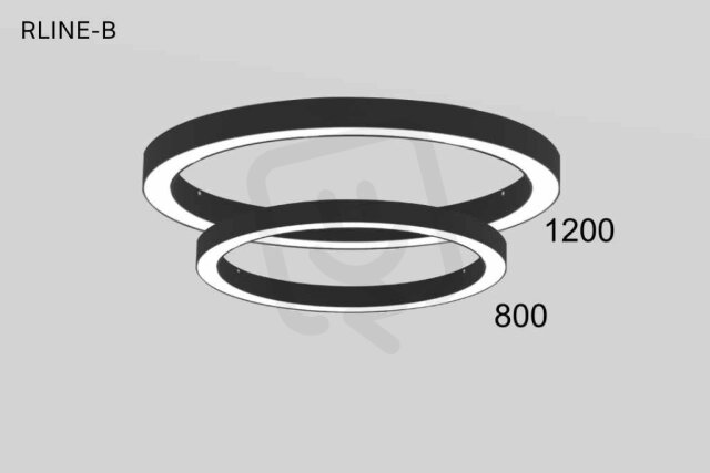 Závěsné svítidlo RLINE-B1/DI 800  11500/830 DALI OP Z2/ZE1-1500 WHITE 2412115
