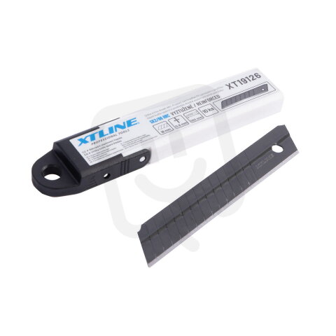 Náhradní čepele (břity) - vyztužené SK2, 18 mm, 0,6 mm (1bal/10ks) XT19126