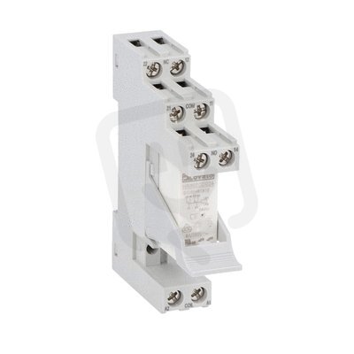 Relé 2SC 8A, 24VDC + patice