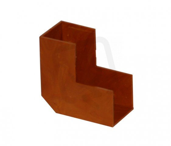 Úhel vnější 15x10mm, imitace dřeva tmavá MALPRO 41510-8835