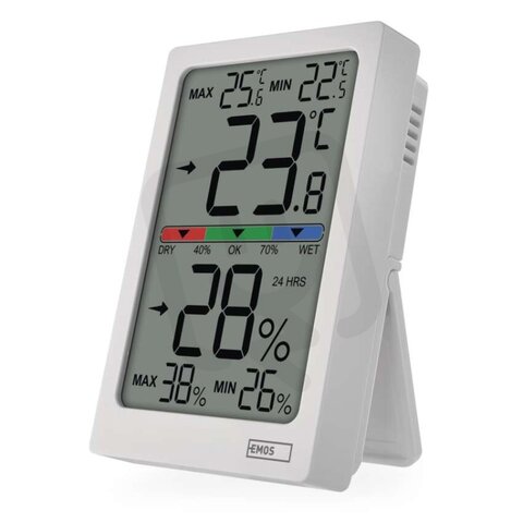 Digitální vnitřní teploměr s vlhkoměrem E0558 EMOS E0558