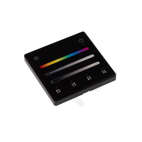 dimLED ovladač OV LNS-B RGB/RGBW černý