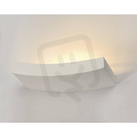 PLASTRA 102 CURVE nástěnné svítidlo bílá sádra QT-DE12 max. 100 W SLV 148012