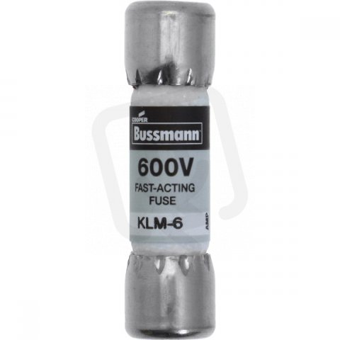 Pojistka Eaton KLM-6 600V AC / 600V DC, 6A