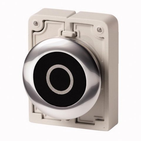 Eaton M30C-FDR-S-X0 Ovládací hlavice, zapuštěné tlačítko, aretace, černá O