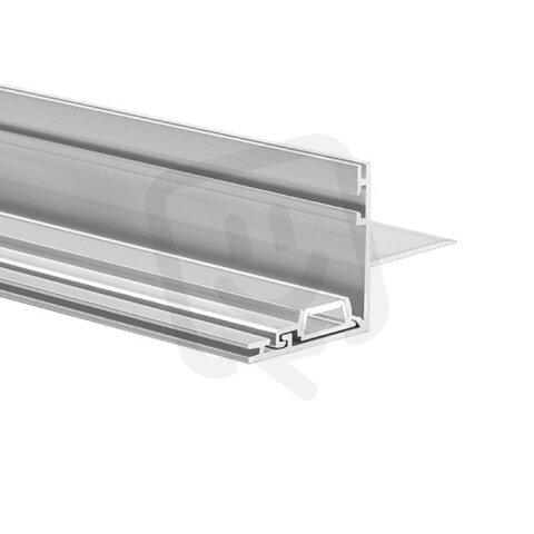 LED hliníkový profil KLUŚ NISA-NI neanodizovaná 1m /18029_1m/ ALUMIA A18029N_1