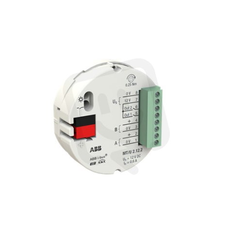 ABB KNX Zabezpečovací terminál 2násobný 12 V DC MT/U2.12.2 2CDG110111R0011