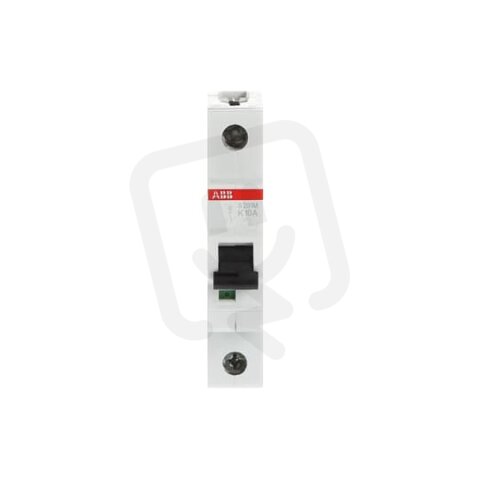 S201M-K10 1 fázový jistič 10 A char. K 10kA ABB 2CDS271001R0427