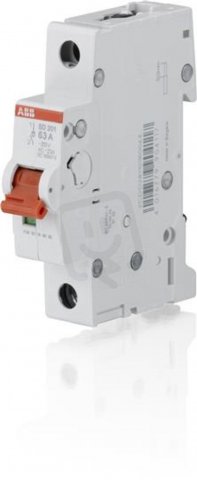 ABB SD201/50 1p odpínač 50A pro 253V AC/60V DC dle IEC/EN 60947-3