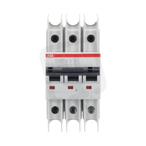 ABB SU203M-C15 jistič char. C 10kA 15A 3P  dle UL489 a CSA 22.2 No. 5