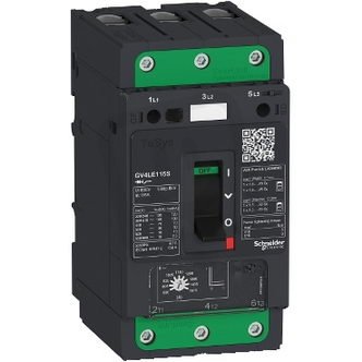 Motorový jistič magnetická sp. 50A 25kA Elink SCHNEIDER GV4LE50B