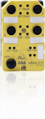 URAX-D1R bezpečnostní vstup slave pro 2 kanály solid ABB 2TLA020072R0500