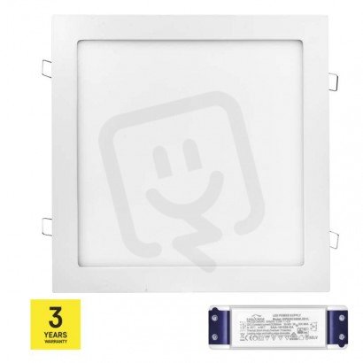 Set: LED PANEL VES.ČT 24W IP20 WW B+tria