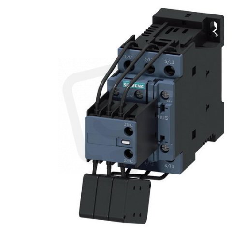 kondenzátorový stykač, AC-6b 20 kVAr/400 V 1NO+2NC, DC 24 V 3pól.