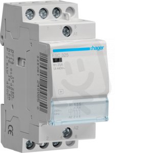 Stykač 25A, 3S, 230V AC /ES320/ HAGER ESC325