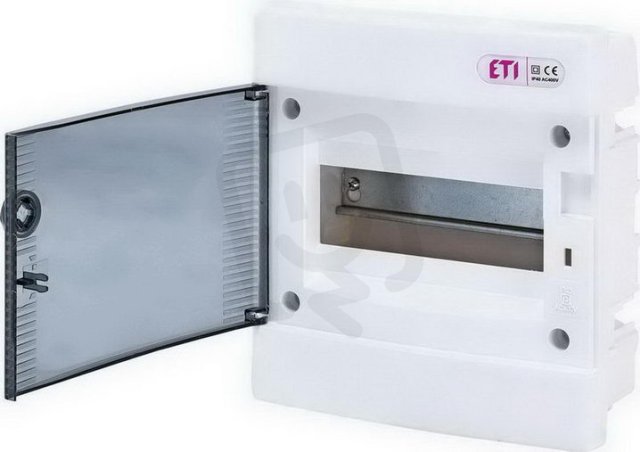 Zapuštěná rozvodnice ECM8PT 8M (1x8) IP40 ETI 001101010