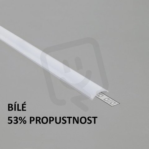 4738336 Plexi KLIK bílé pro FKU65, oblé, 2m FKU65-PBO-KLIK-2M