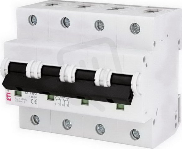 Jistič ETIMAT 10 4p B100 20kA ETI 002127732